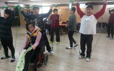 2015년 외부지원사업 ‘스포츠토토와 함께 성장하는 해피홈런 장애인 체력증진 지원사업’
